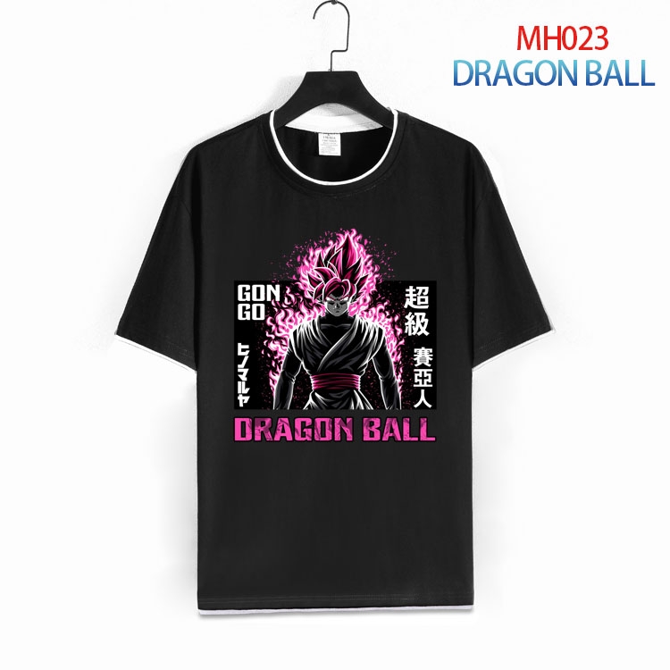 DRAGON BALL Pure cotton  Loose short sleeve round neck T-shirt  from S to 4XL MH-023-(1)