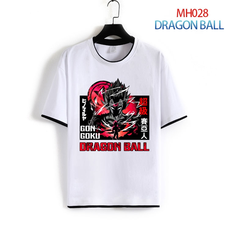 DRAGON BALL Pure cotton  Loose short sleeve round neck T-shirt  from S to 4XL  MH-028-(2)