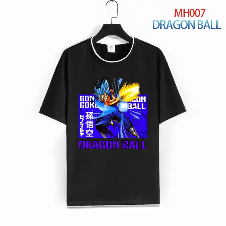 DRAGON BALL Pure cotton  Loose short sleeve round neck T-shirt  from S to 4XL  MH-007-(1)