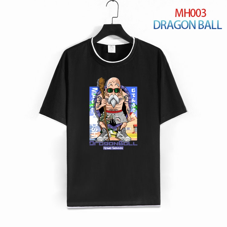 DRAGON BALL Pure cotton  Loose short sleeve round neck T-shirt  from S to 4XL MH-003-(1)