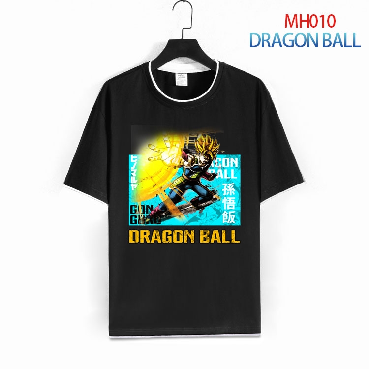 DRAGON BALL Pure cotton  Loose short sleeve round neck T-shirt  from S to 4XL  MH-010-(1)