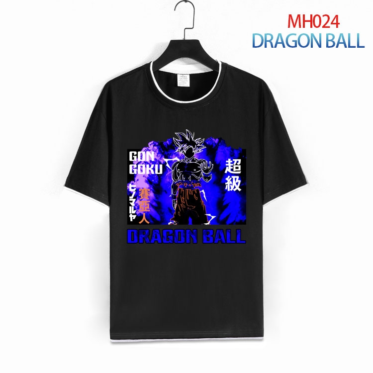 DRAGON BALL Pure cotton  Loose short sleeve round neck T-shirt  from S to 4XL  MH-024-(1)