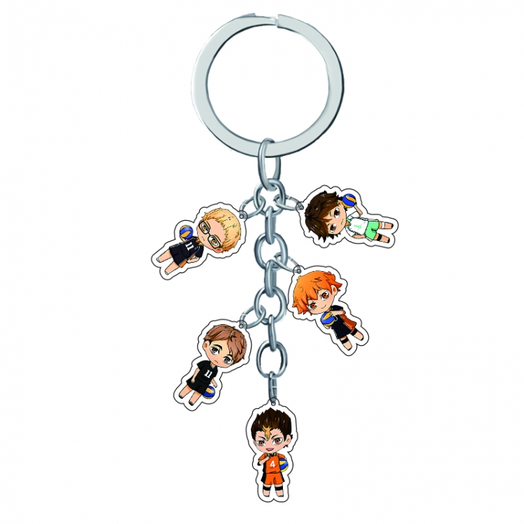 Haikyuu!!  Anime acrylic keychain price for 5 pcs  A233