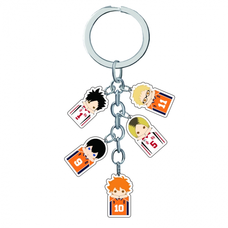 Haikyuu!!  Anime acrylic keychain price for 5 pcs  A207