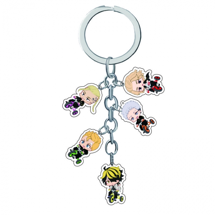 Tokyo Revengers   Anime acrylic keychain price for 5 pcs  A247