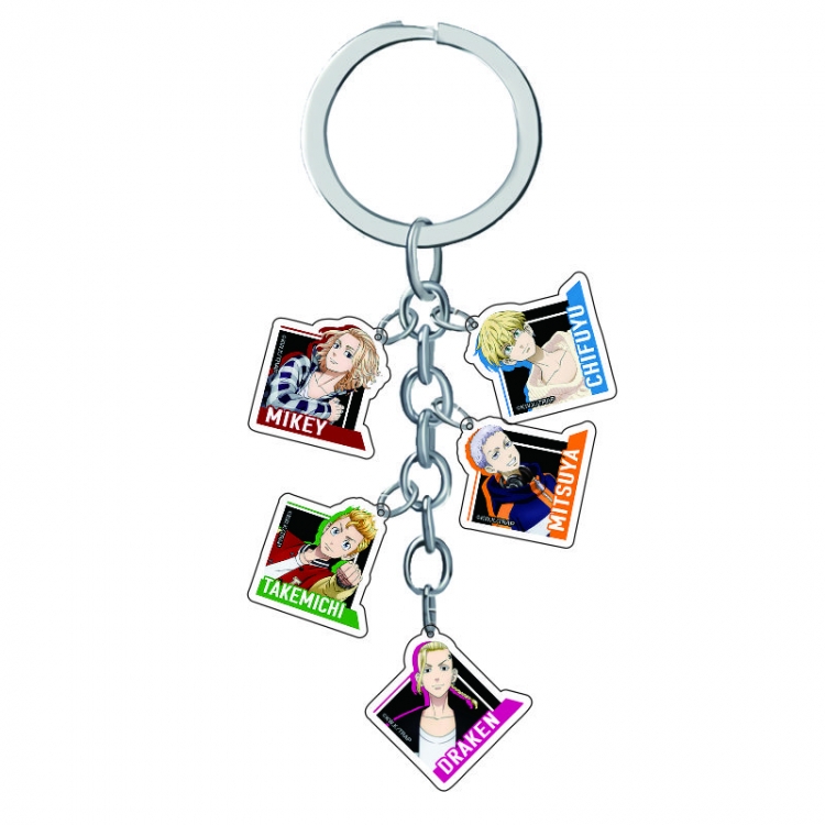 Tokyo Revengers   Anime acrylic keychain price for 5 pcs  A248