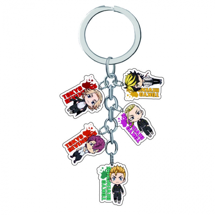 Tokyo Revengers   Anime acrylic keychain price for 5 pcs  A249