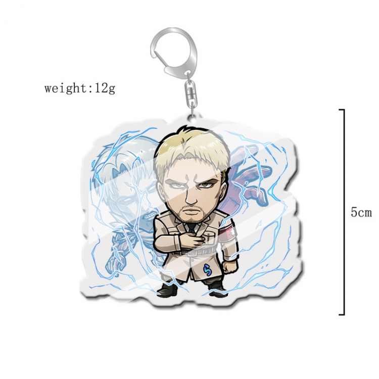 Shingeki no Kyojin Anime acrylic Key Chain price for 5 pcs 7468