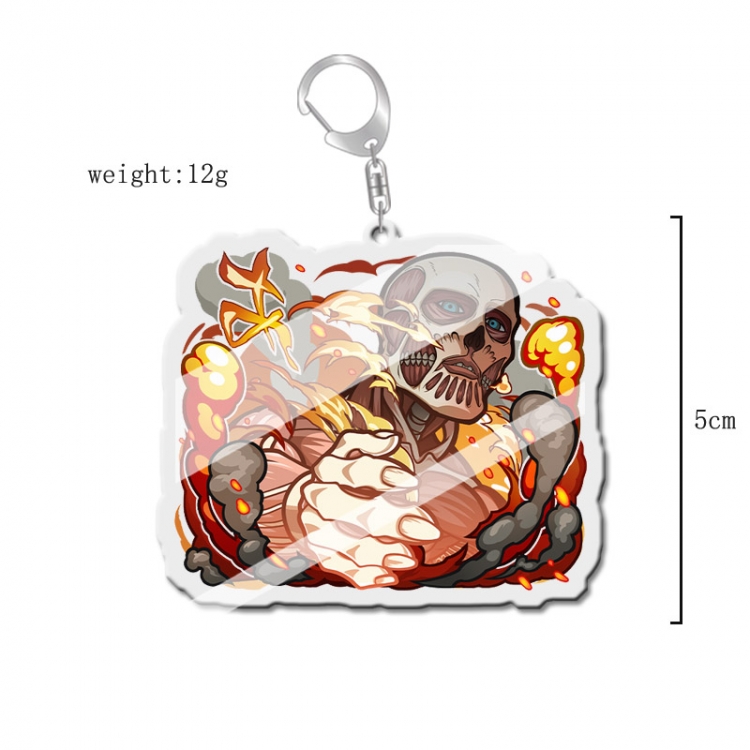 Shingeki no Kyojin Anime acrylic Key Chain price for 5 pcs 7472