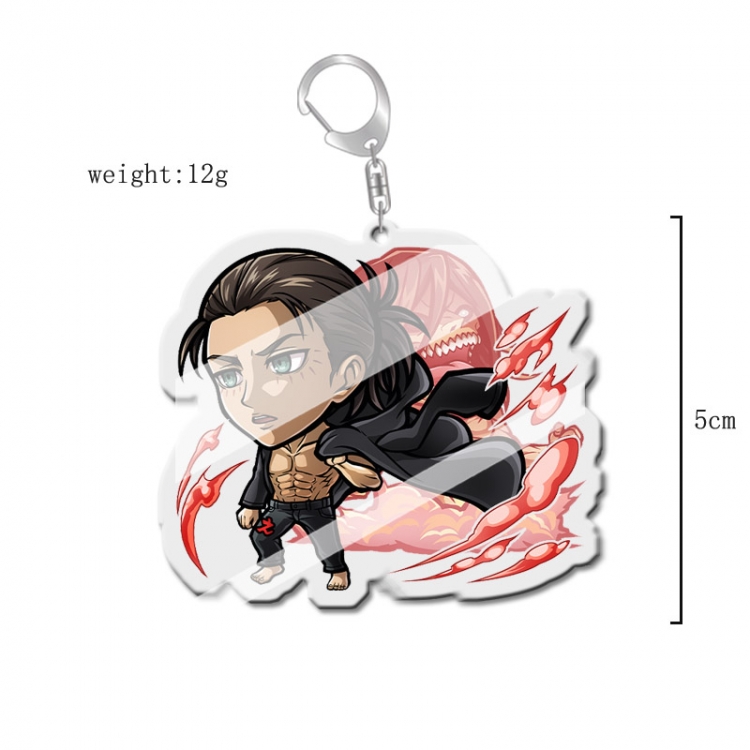 Shingeki no Kyojin Anime acrylic Key Chain price for 5 pcs 7464