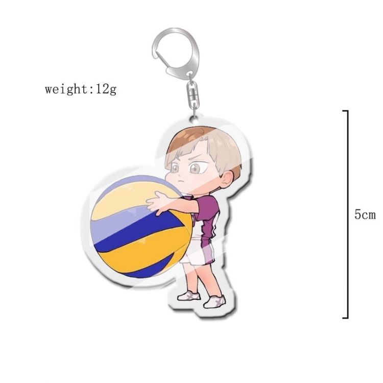 Haikyuu!! Anime acrylic Key Chain price for 5 pcs