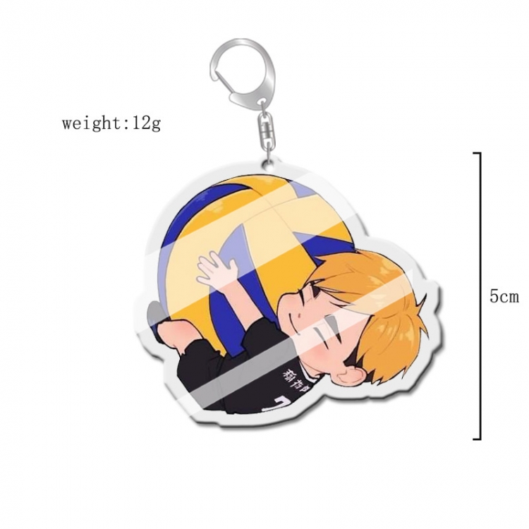 Haikyuu!! Anime acrylic Key Chain price for 5 pcs