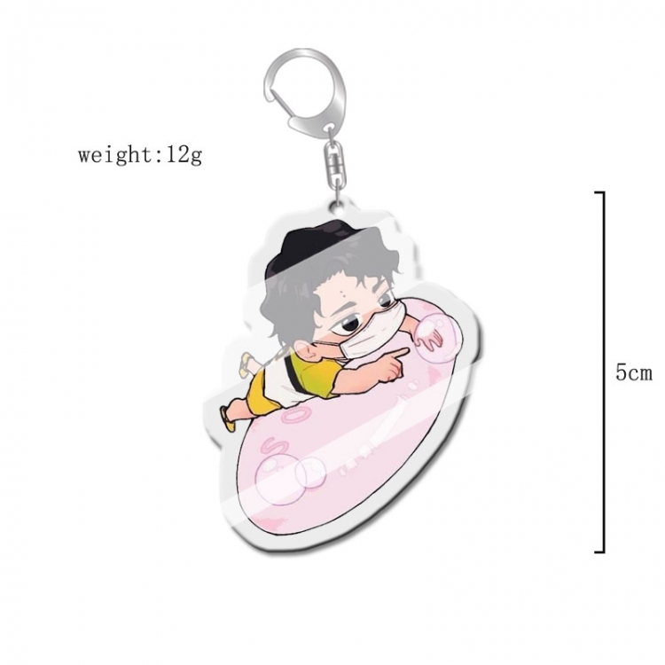 Haikyuu!! Anime acrylic Key Chain price for 5 pcs