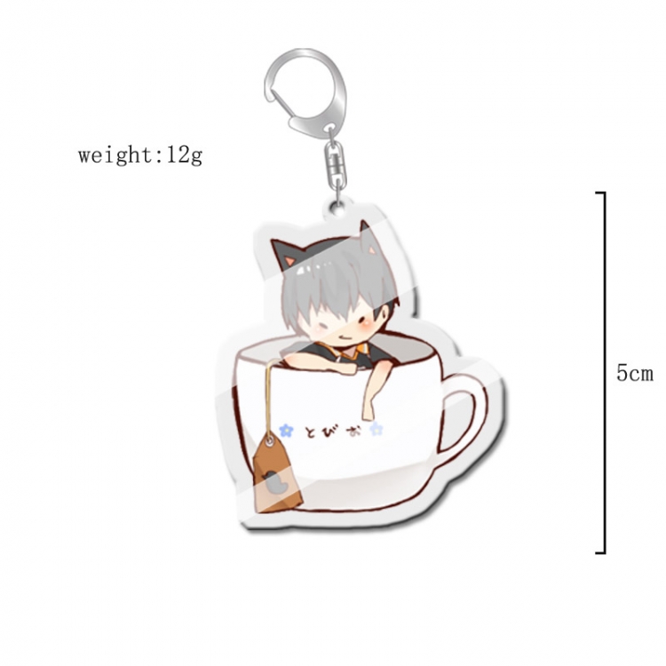 Haikyuu!! Anime acrylic Key Chain price for 5 pcs