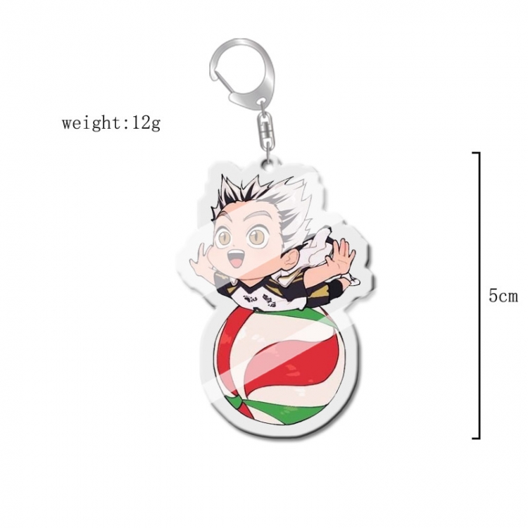 Haikyuu!! Anime acrylic Key Chain price for 5 pcs