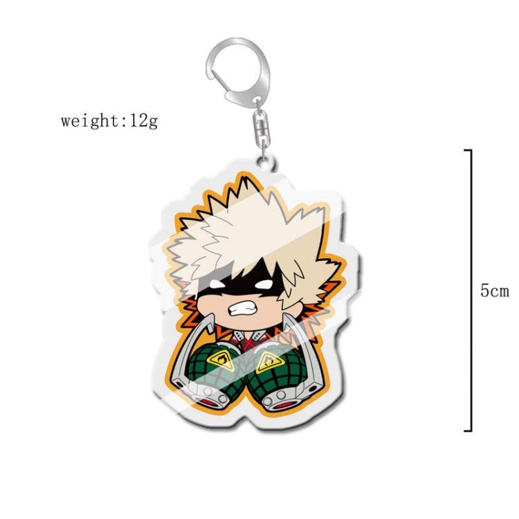 My Hero Academia Anime acrylic Key Chain price for 5 pcs