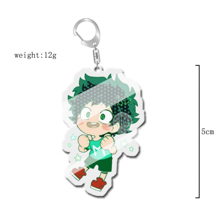 My Hero Academia Anime acrylic Key Chain price for 5 pcs