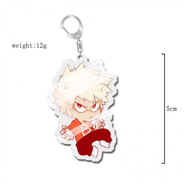 My Hero Academia Anime acrylic Key Chain price for 5 pcs