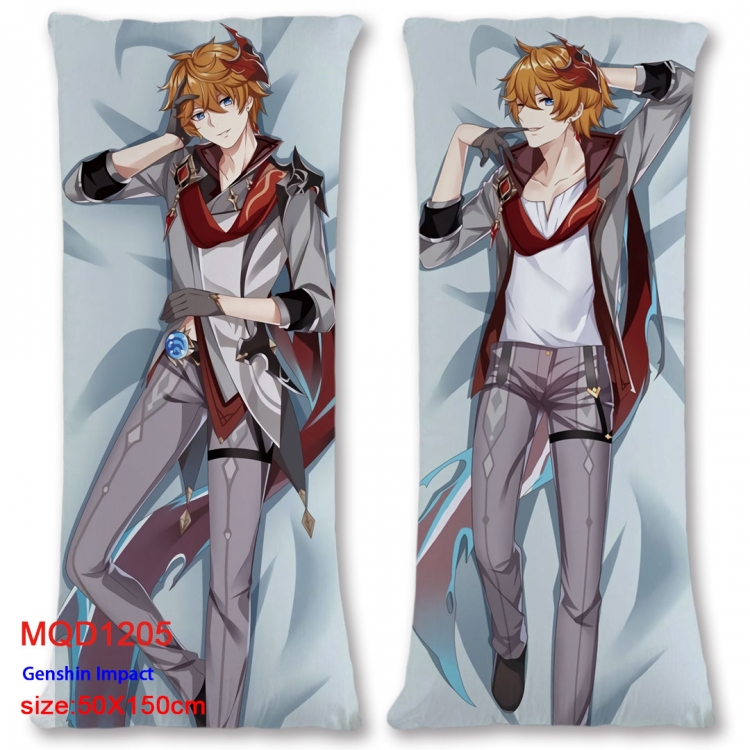 Genshin Impact  Anime body pillow cushion  50X150CM  MQD-1205 NO FILLING