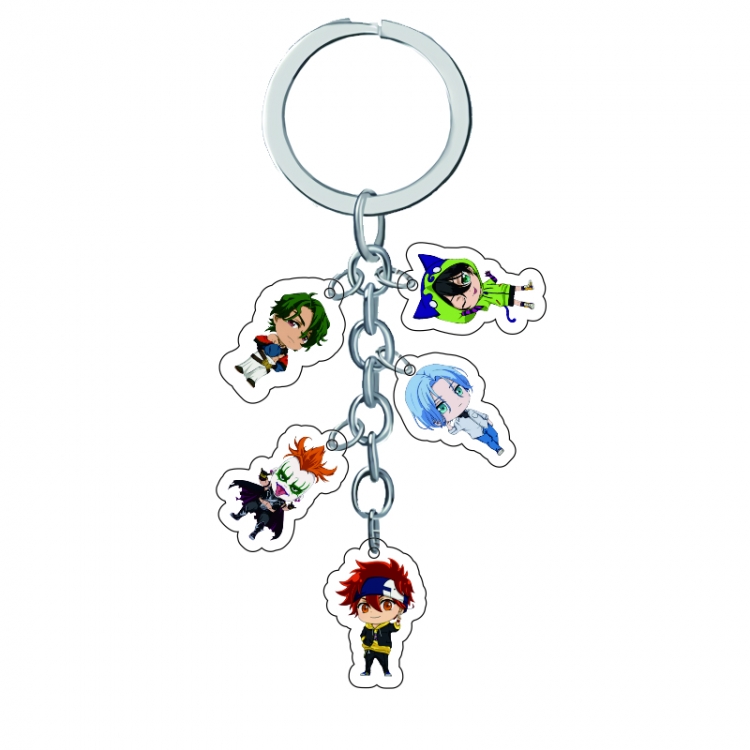 SK∞ Anime acrylic keychain price for 5 pcs  A187
