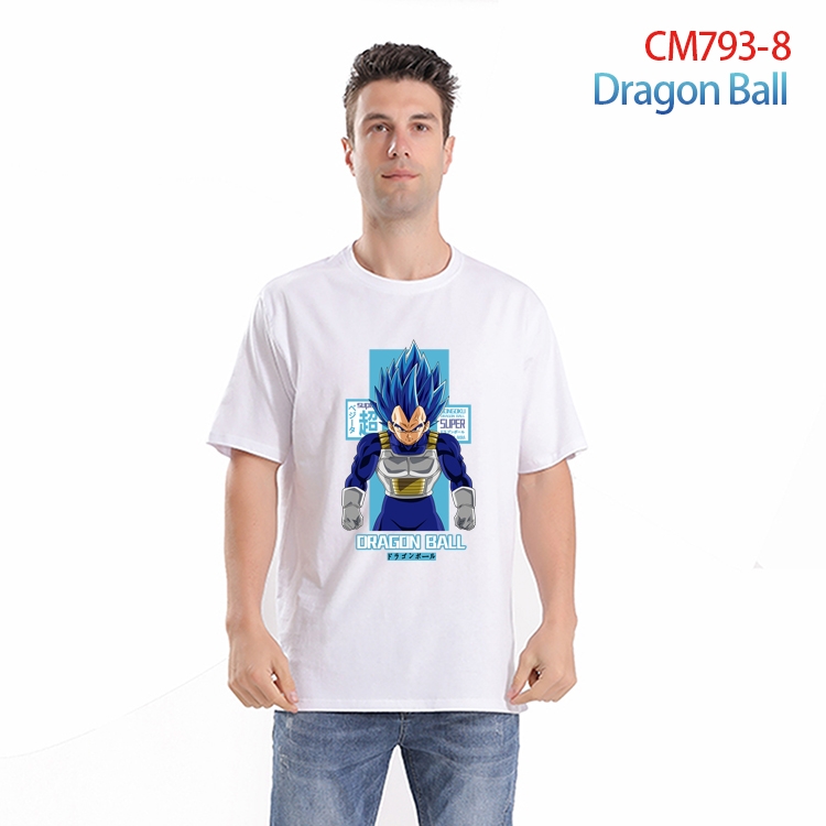 DRAGON BALL Printed short-sleeved cotton T-shirt from S to 4XL  CM-793-8