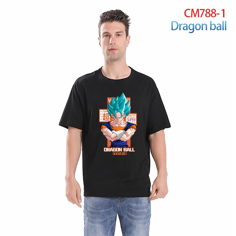DRAGON BALL Printed short-sleeved cotton T-shirt from S to 4XL  CM-788-1