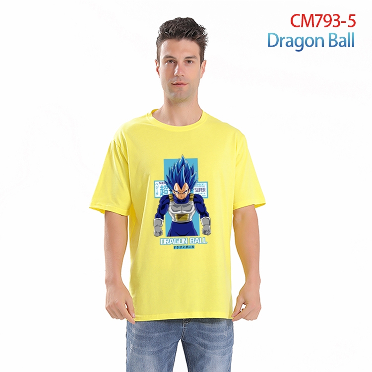 DRAGON BALL Printed short-sleeved cotton T-shirt from S to 4XL  CM-793-5