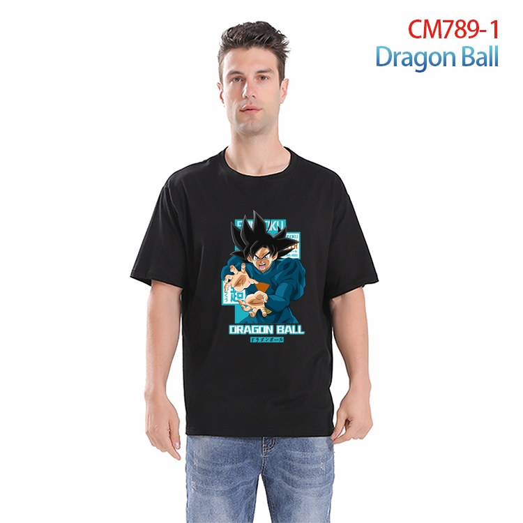 DRAGON BALL Printed short-sleeved cotton T-shirt from S to 4XL  CM-789-1