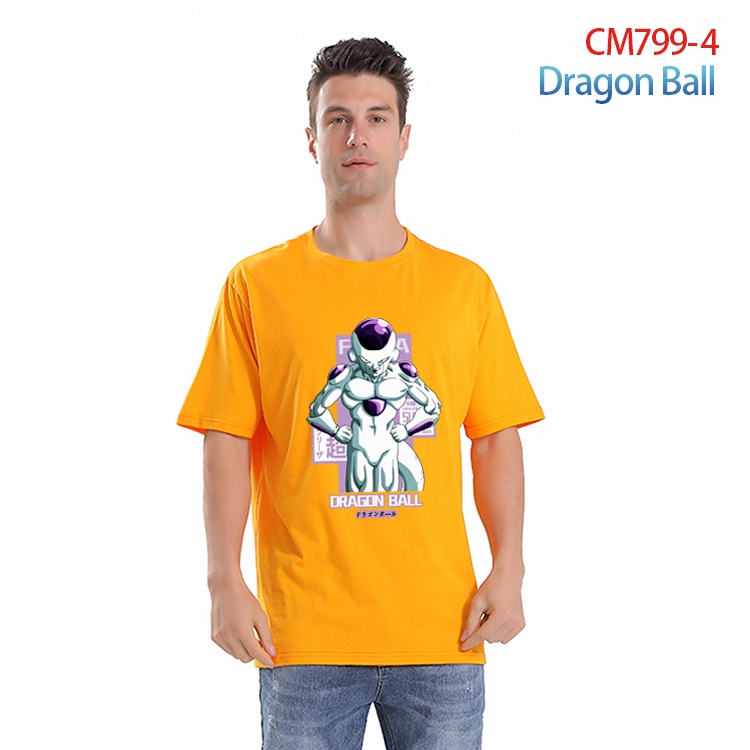 DRAGON BALL Printed short-sleeved cotton T-shirt from S to 4XL CM-799-4