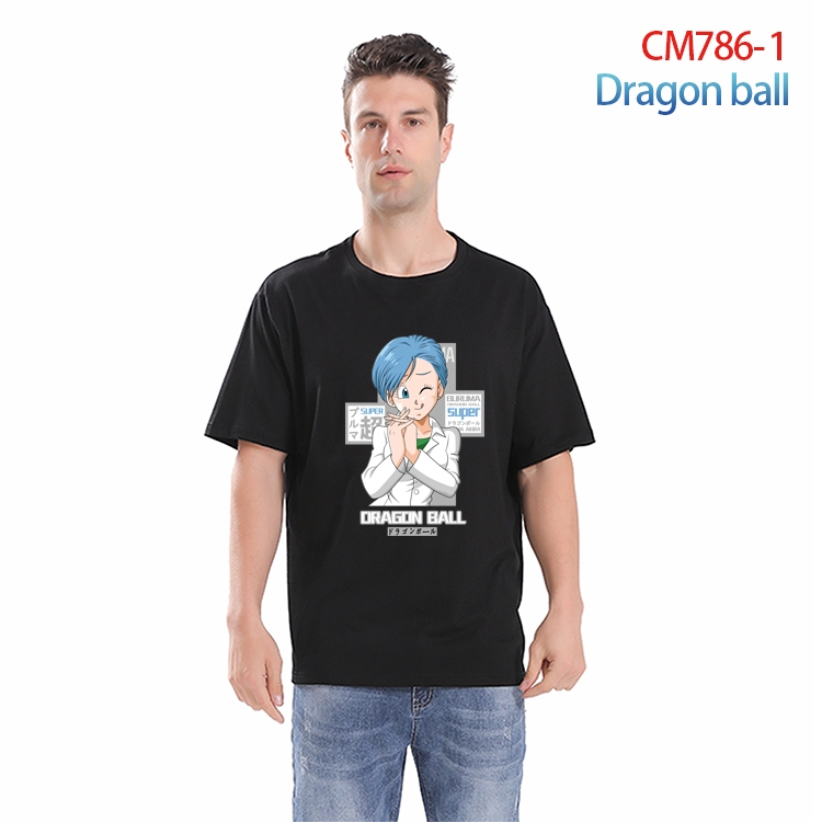 DRAGON BALL Printed short-sleeved cotton T-shirt from S to 4XL  CM-786-1