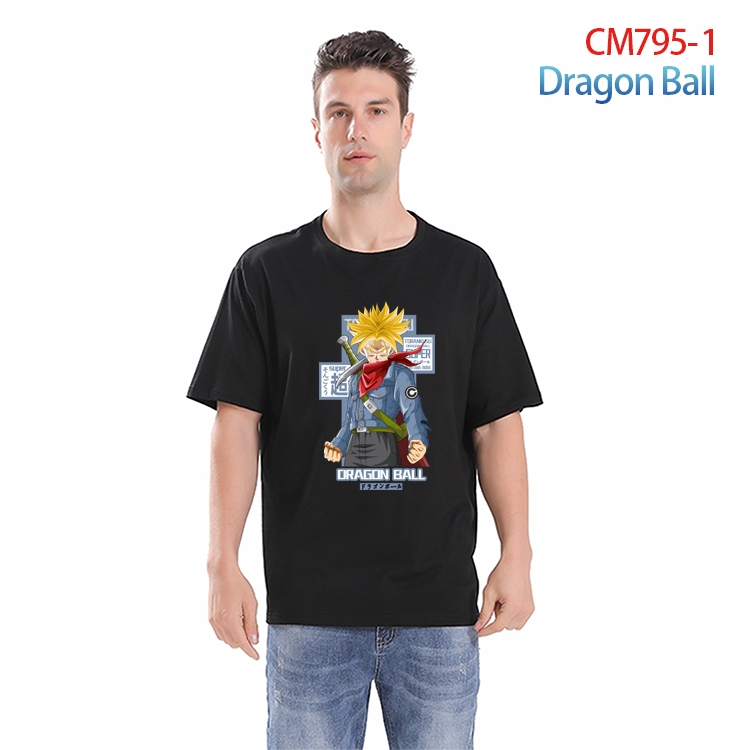 DRAGON BALL Printed short-sleeved cotton T-shirt from S to 4XL  CM-795-1