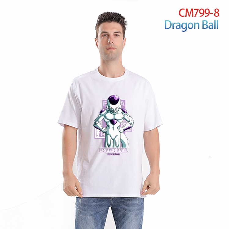 DRAGON BALL Printed short-sleeved cotton T-shirt from S to 4XL  CM-799-8