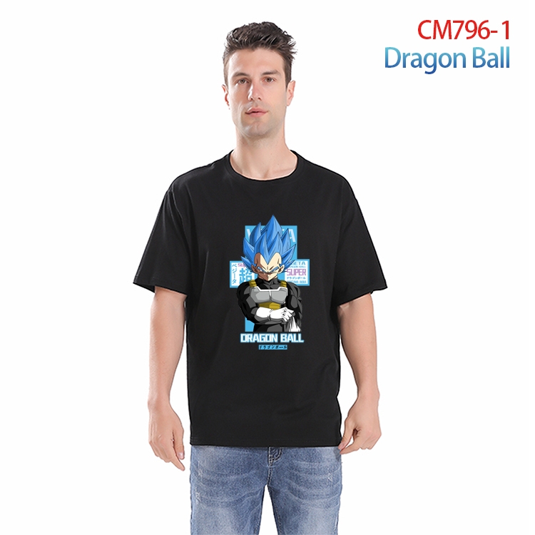DRAGON BALL Printed short-sleeved cotton T-shirt from S to 4XL  CM-796-1