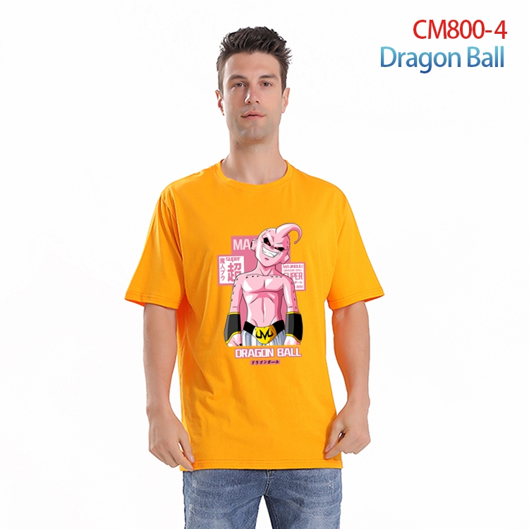 DRAGON BALL Printed short-sleeved cotton T-shirt from S to 4XL  CM-800-4