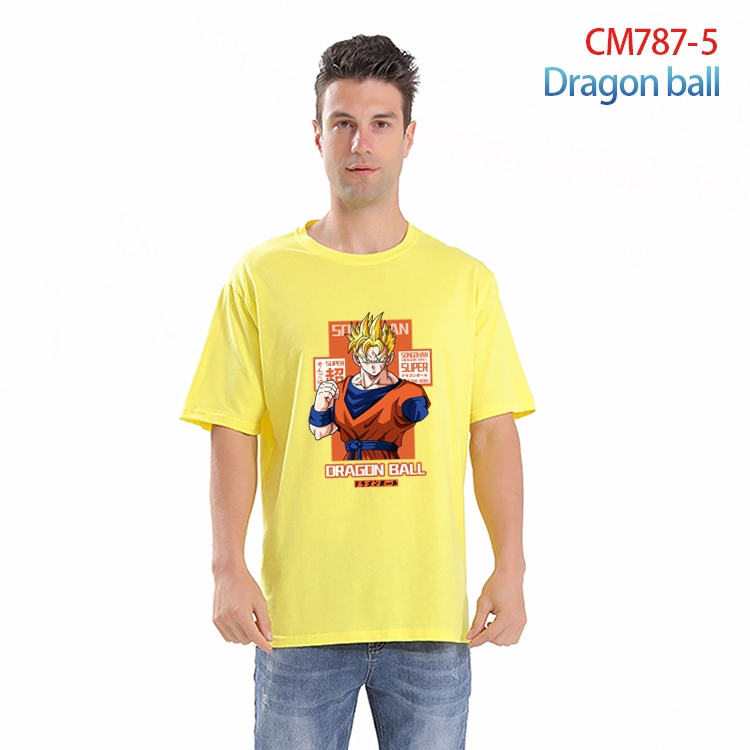 DRAGON BALL Printed short-sleeved cotton T-shirt from S to 4XL  CM-787-5