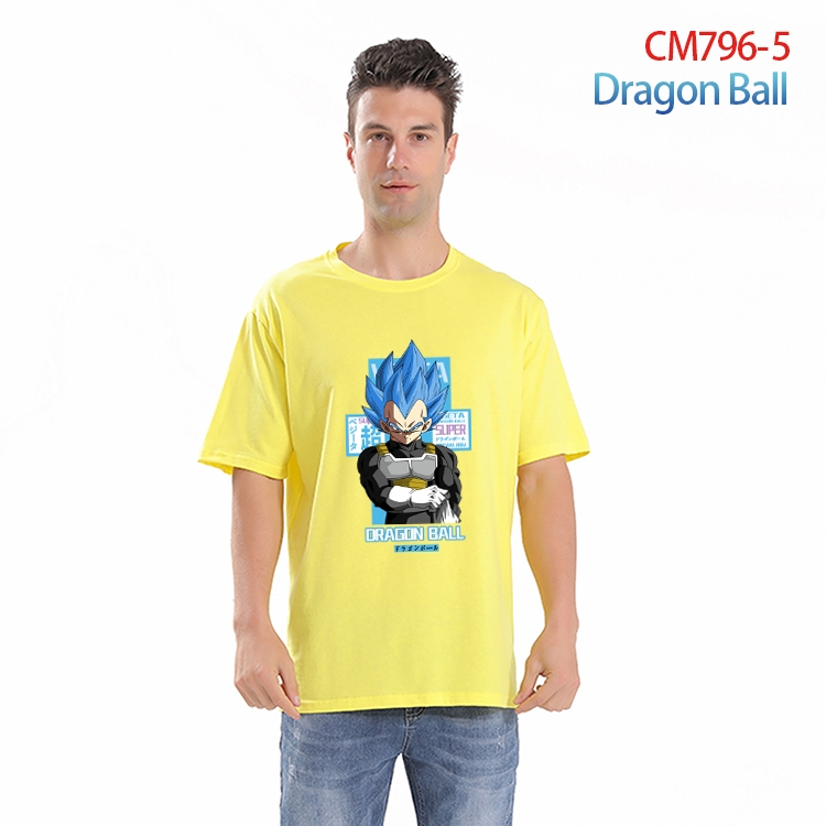 DRAGON BALL Printed short-sleeved cotton T-shirt from S to 4XL  CM-796-5