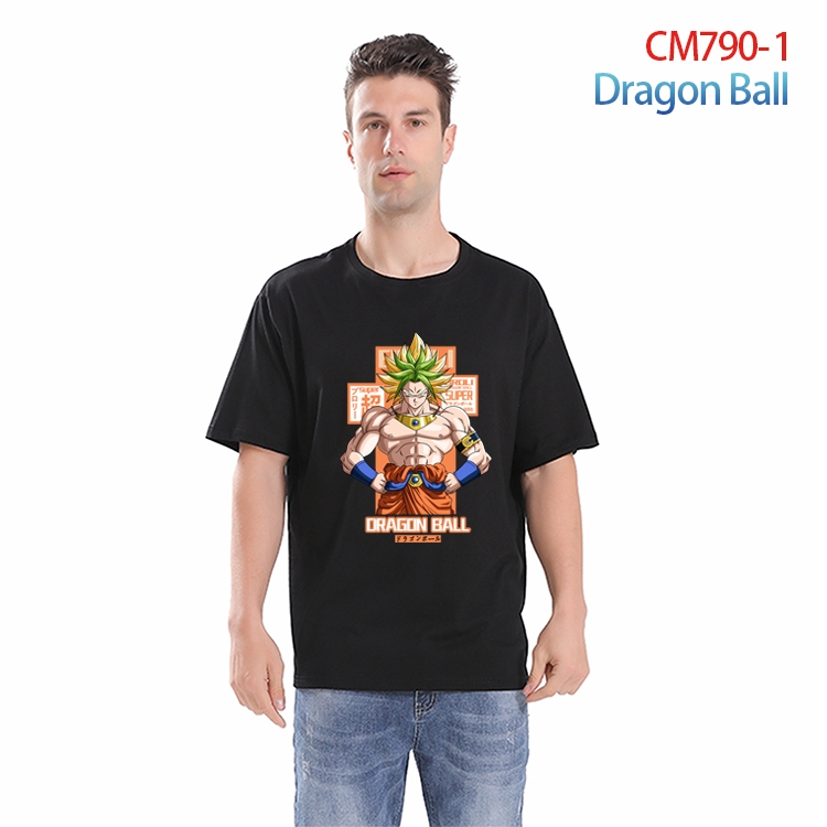 DRAGON BALL Printed short-sleeved cotton T-shirt from S to 4XL  CM-790-1