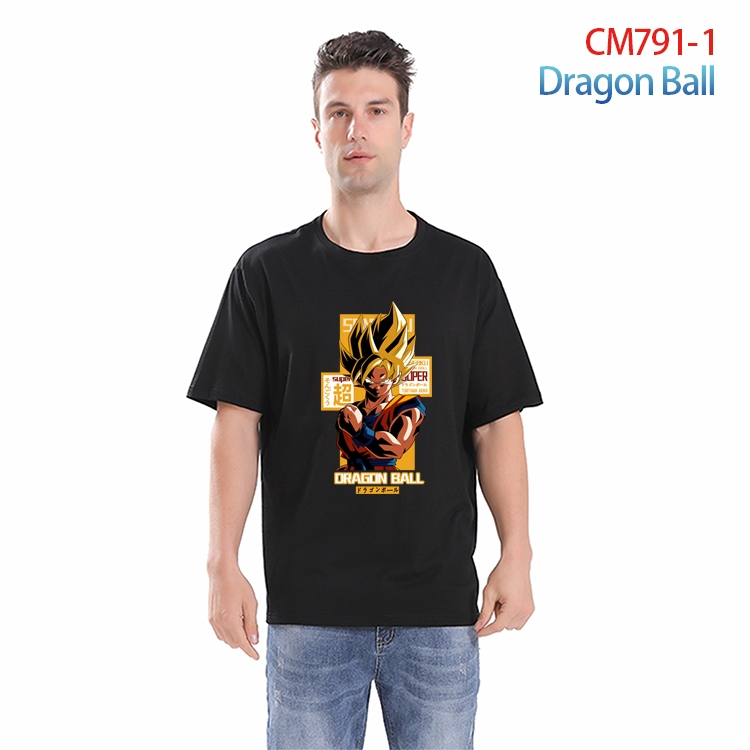 DRAGON BALL Printed short-sleeved cotton T-shirt from S to 4XL  CM-791-1