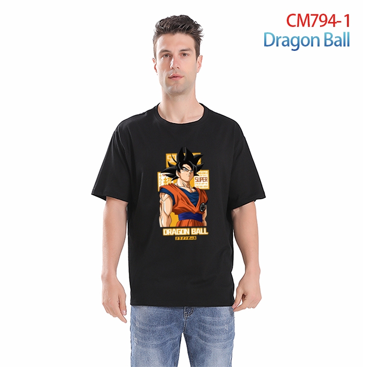 DRAGON BALL Printed short-sleeved cotton T-shirt from S to 4XL  CM-794-1