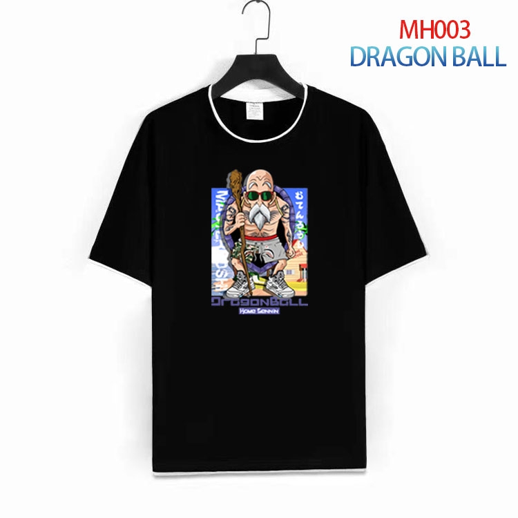 DRAGON BALL Pure cotton Loose short sleeve round neck T-shirt from S to 6XL MH-003-1