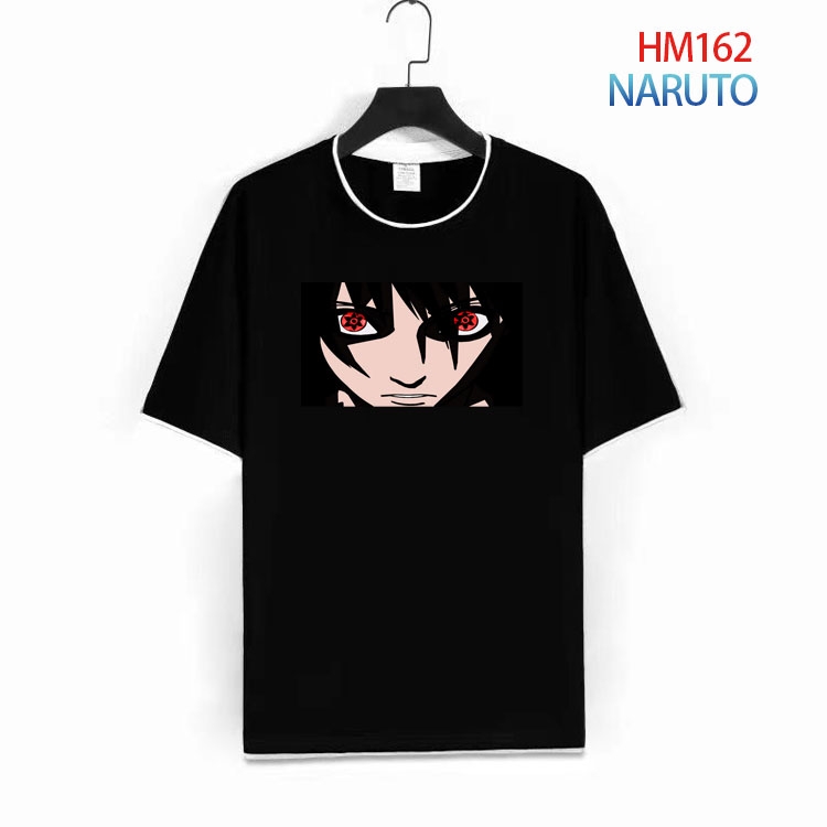 Naruto Pure cotton Loose short sleeve round neck T-shirt from S to 4XL  HM-162-1