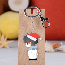 Heartbeat Anime acrylic Key Ch...