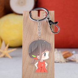 Heartbeat Anime acrylic Key Ch...