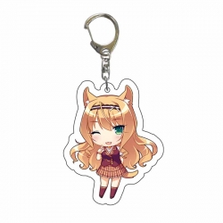 Nekopapa Anime acrylic Key Cha...