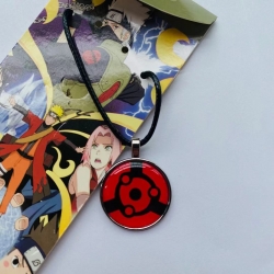 Naruto Leather rope necklace p...