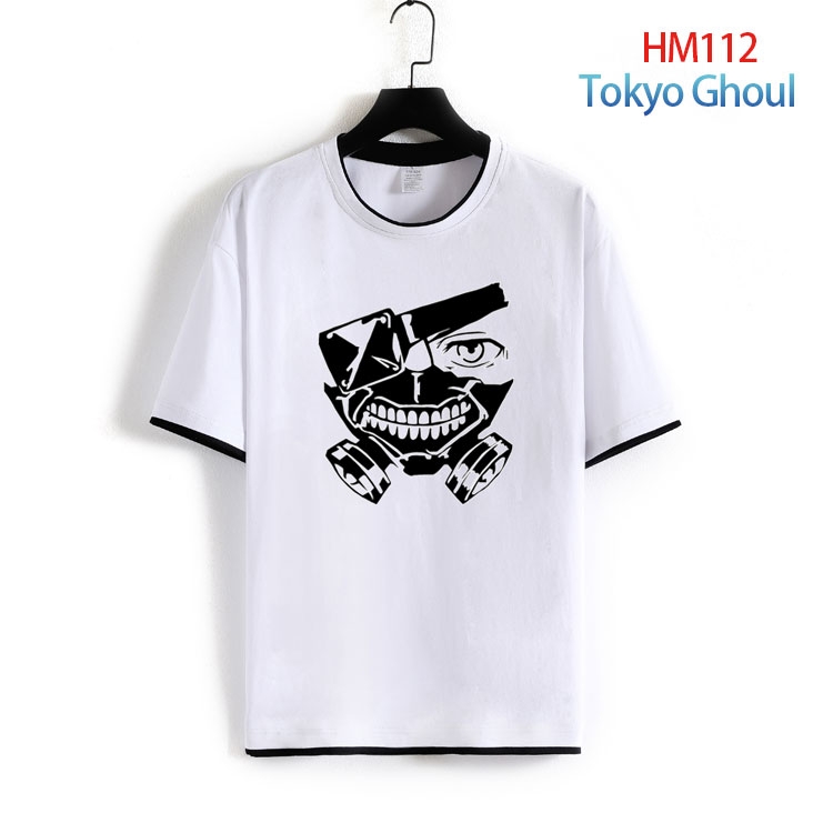 Tokyo Ghoul Pure cotton Loose short sleeve round neck T-shirt from S to 4XL HM-112-2