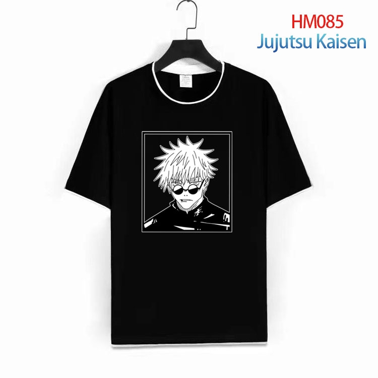 Jujutsu Kaisen Pure cotton Loose short sleeve round neck T-shirt from S to 4XL HM-085-1