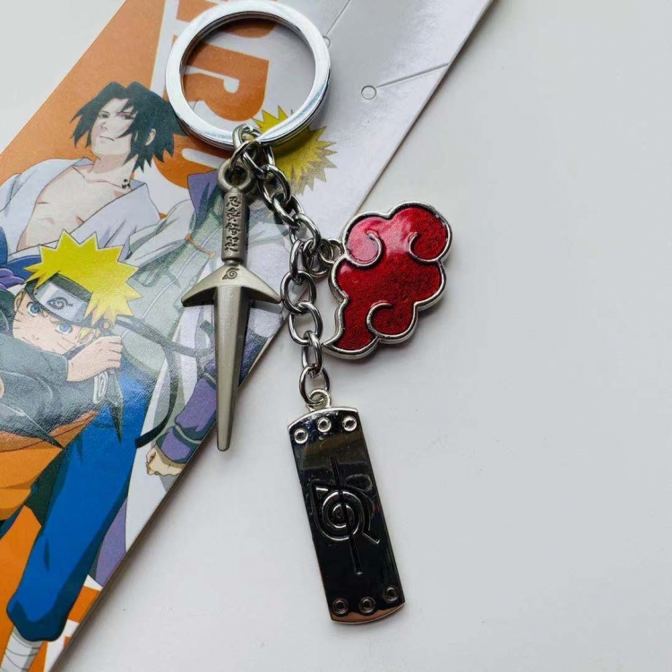 Naruto Animation peripheral metal Key Chain  style F