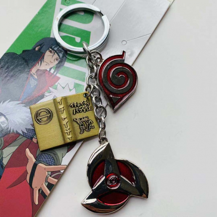 Naruto Animation peripheral metal Key Chain  style A