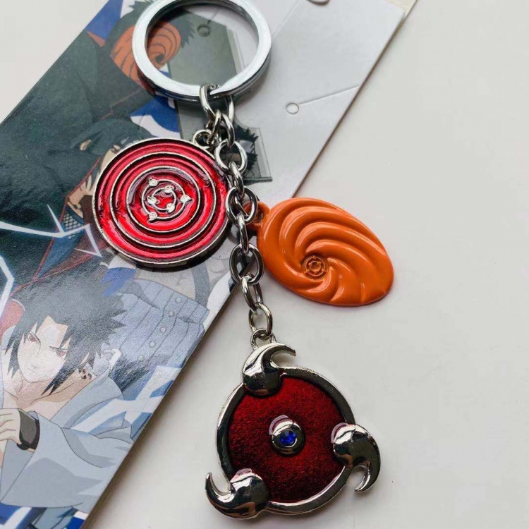 Naruto Animation peripheral metal Key Chain  style D